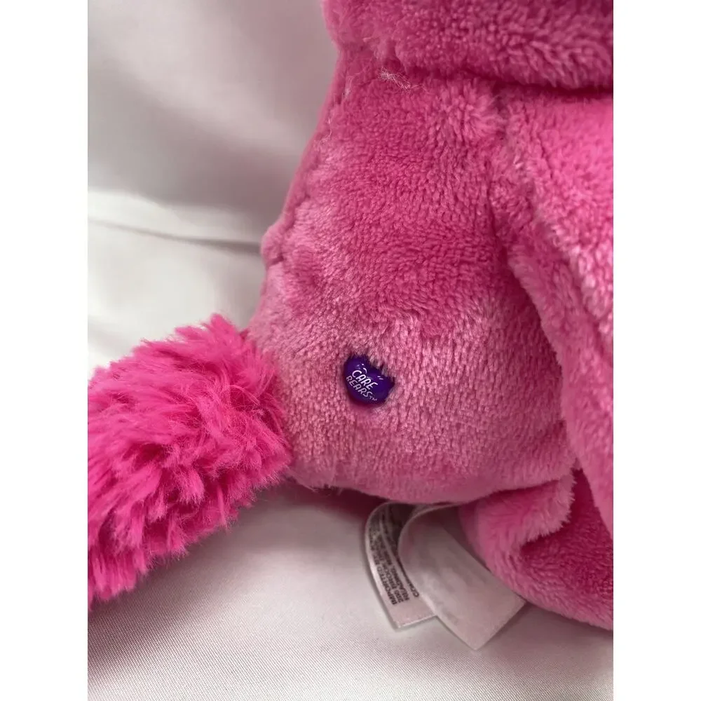 Care Bears Share Bear Unicorn Hoodie Friends Collector Purple Lollipop Plush - Picture 5 of 7